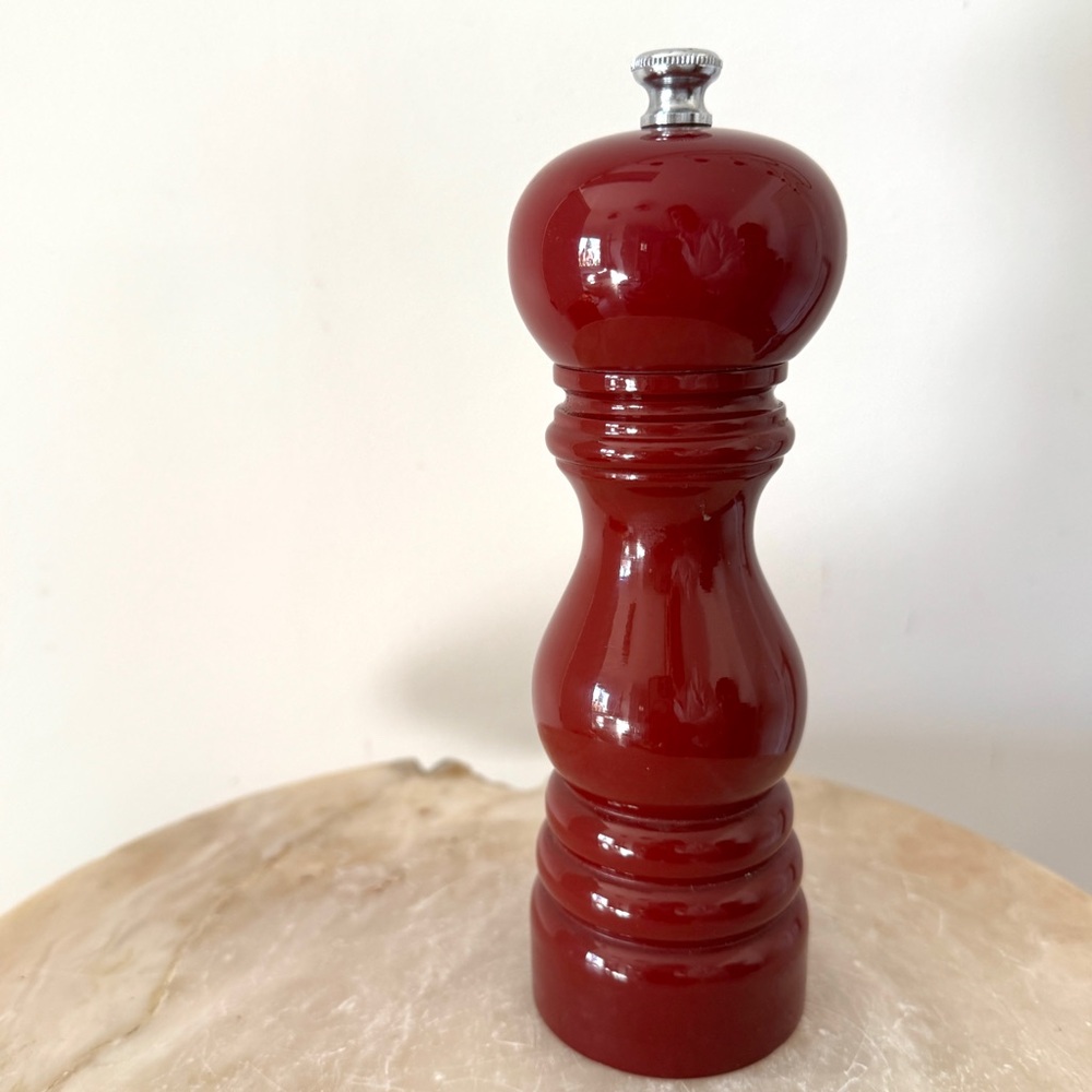 Peugeot Glossy Red Pepper Mill 7”
